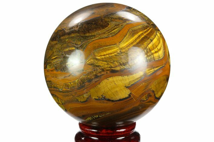 Polished Tiger's Eye Sphere #124620